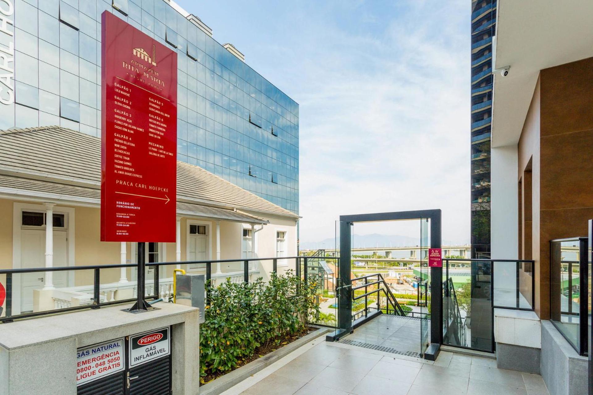 P1254: Moderno E Confortavel No Centro Florianopolis Ngoại thất bức ảnh